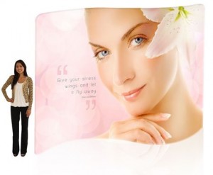 EZ Tube Display 10ft S Shape