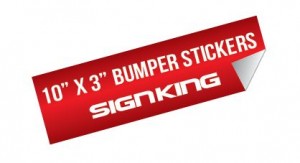 10 x 3 Bumper Sticker