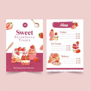 RUSH 11x17 Postcard Menus
