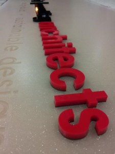 Custom Lobby Reception Signs
