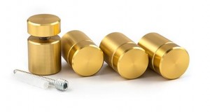 1" x 1" Brass Premium