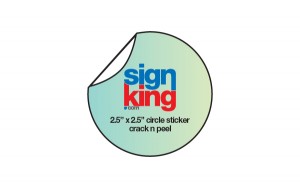 2.5 x 2.5 Circle Stickers