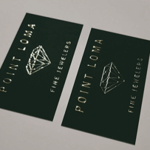 Raised Foil Cards (19pt)