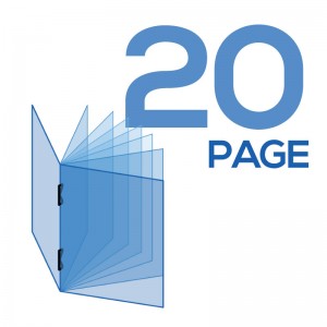 20 page booklets 8.5x11