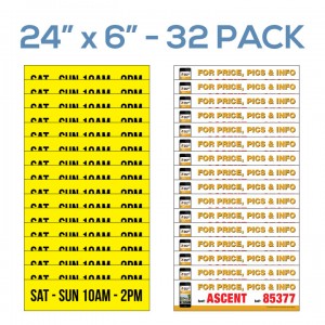 24x6 32 Pack