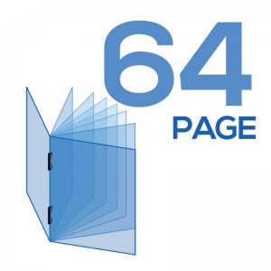 64 page booklets 8.5x11
