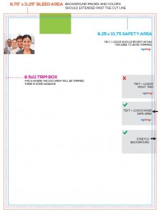 8.5x11 brochure guidelines