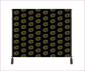 8x8 Vinyl Banner with Frame