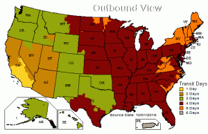 UPS Shipping Times