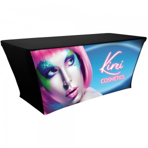 8 foot backlit table throw