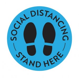 12" Circle Floor Graphics