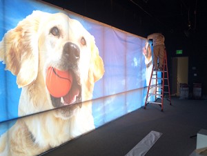 Backlit Fabric Printing