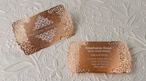 Laser Engraved Metal Cards