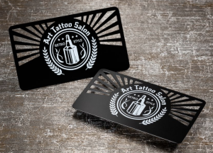 Laser Engraved Metal Cards