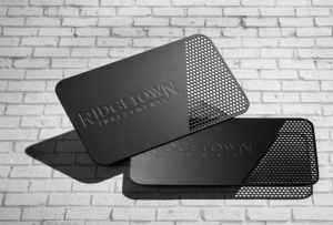 Laser Engraved Metal Cards