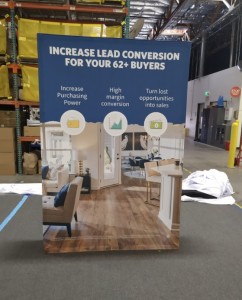 5x7.5ft Fabric Pop Up