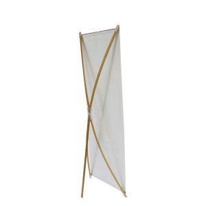 Zen Bamboo Banner Stand 27.5x69