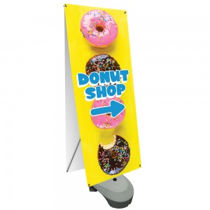 Zeppy Double Sided Outdoor Stand