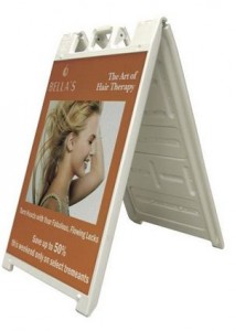 24x36 Deluxe Plastic A Frame