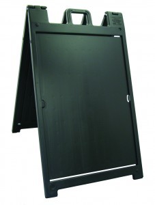 24x36 Deluxe Plastic A Frame