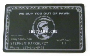 Plastic 30mil Credit Cards
