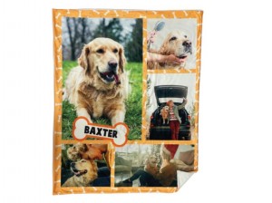 Custom Fleece Throw Blanket