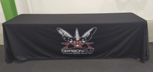 Fitted Table Throw Full Color 8 ft. 4 sided