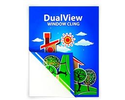 Window Cling Double Sided