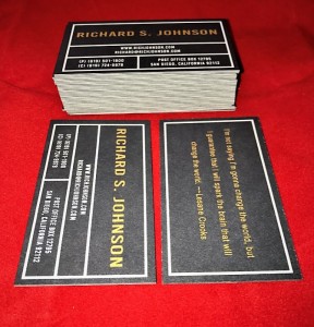 Edge Pinstripe Cards (32pt)