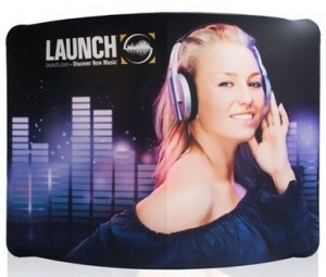 EZ Tube Display 10ft Curved