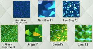 Foil Color Chart