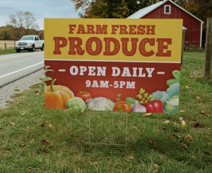 Coroplast Yard Signs