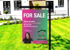 Team Z For Sale Signs
