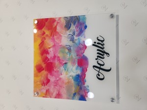 Acrylic Printed Signs