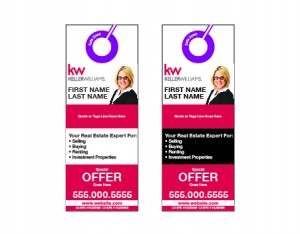 KW 4.25 x 11 door hangers