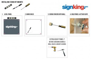 Self Install Stand Off Mounts