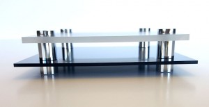 Layered Plexiglass Signs