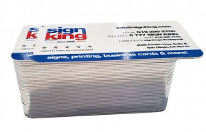 Printed Aluminum Cards