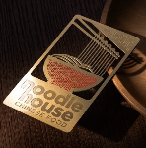 Laser Engraved Metal Cards
