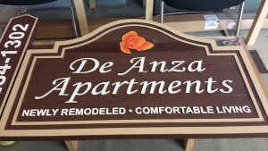 Sandblasted Signs