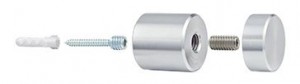 1" x 1" Silver Premium