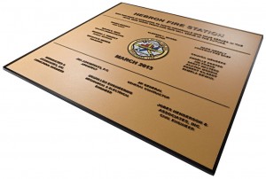 Cast and Precision Tooled Plaques