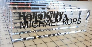 Plexiglass Desk Signs
