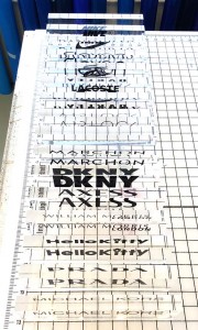 Plexiglass Desk Signs