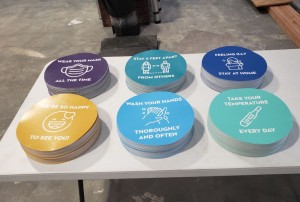 Floor Graphics Removable