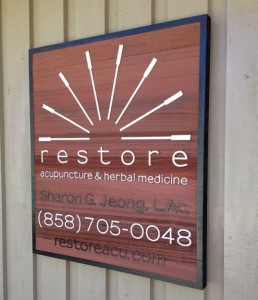 Sandblasted Signs