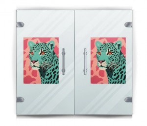 Solid full color window Vinyl