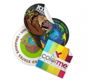 2 x 2 Circle Stickers