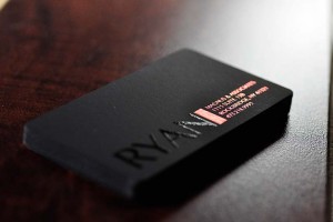 Onyx Suede Cards (22pt)