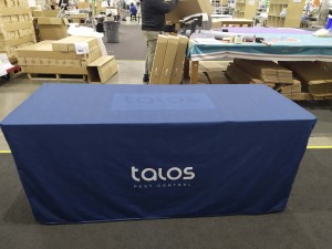 Fitted Table Throw Full Color 6 ft. 4 sided